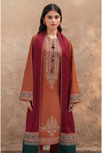 Premium Dhanak Embroidered Unstitched 3PC
