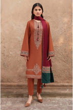 Premium Dhanak Embroidered Unstitched 3PC